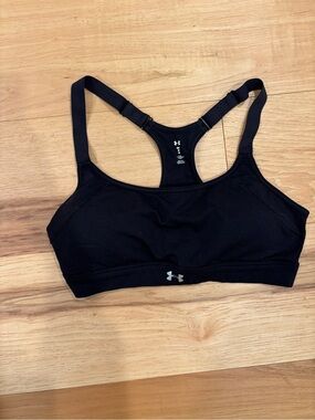 Under Armour Black Adjustable Racerback Sports Bra